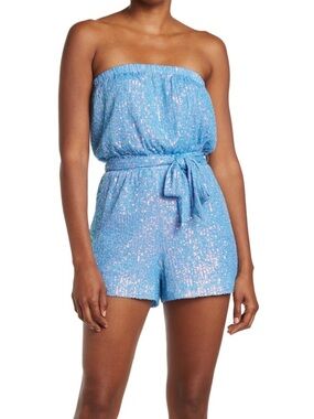 Likely Layne Sequin Romper Size 4 New #Lux-X